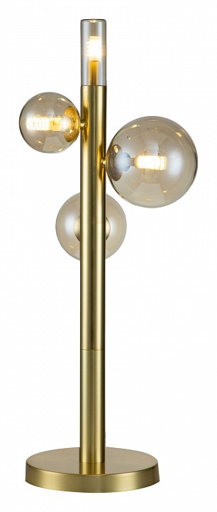 Настольная лампа декоративная indigo canto 11026/4t gold