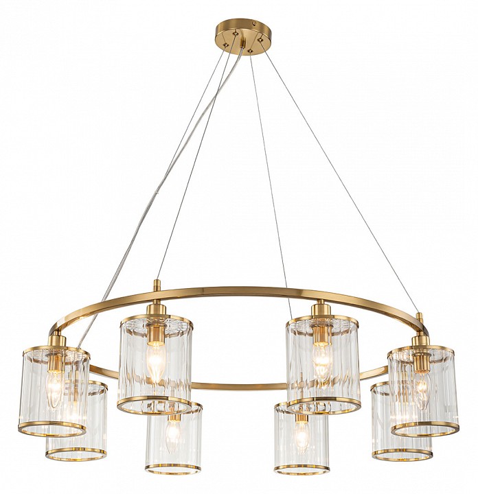 Подвесная люстра indigo dante 13022/8p brass
