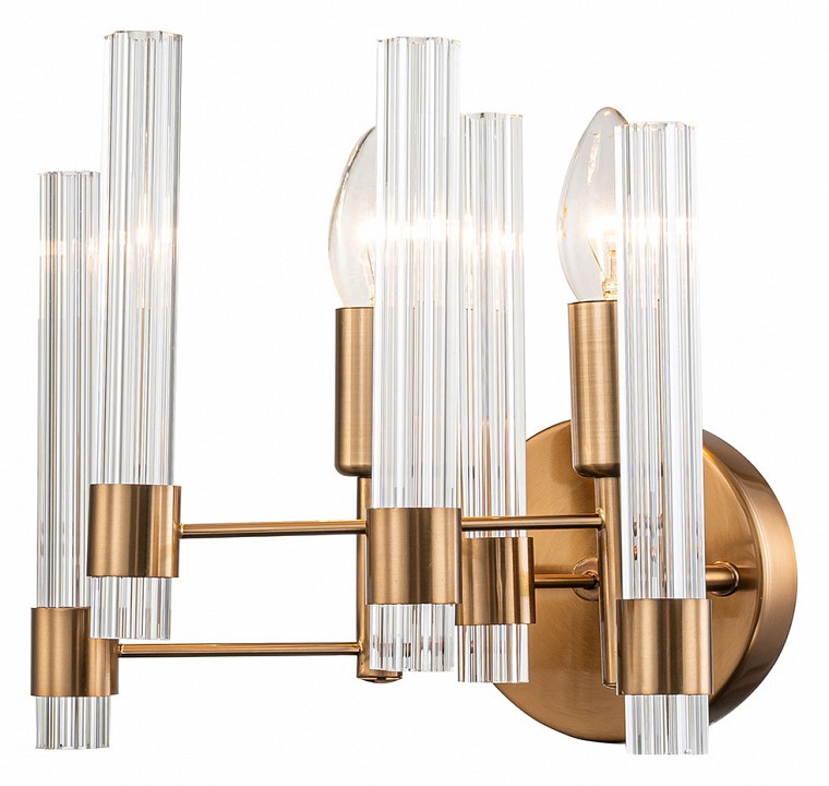 Бра indigo favara 11040/2w brass