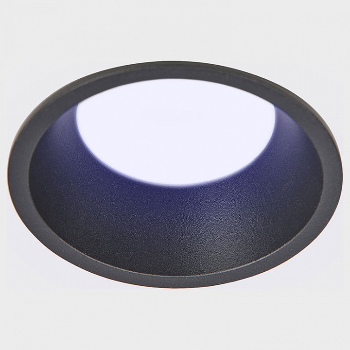 Встраиваемый светильник italline it08-8013 it08-8013 black 4000k