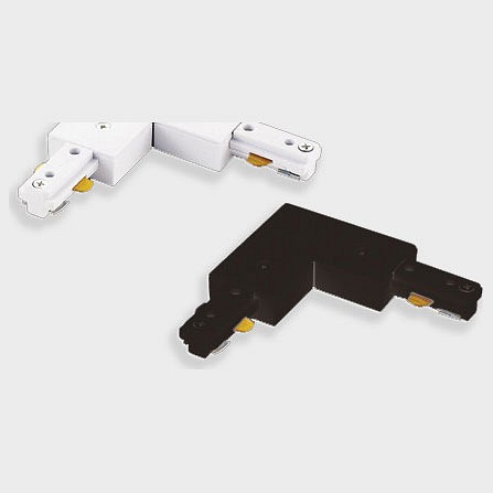 Соединитель угловой l-образный для треков italline wso wso 74 white