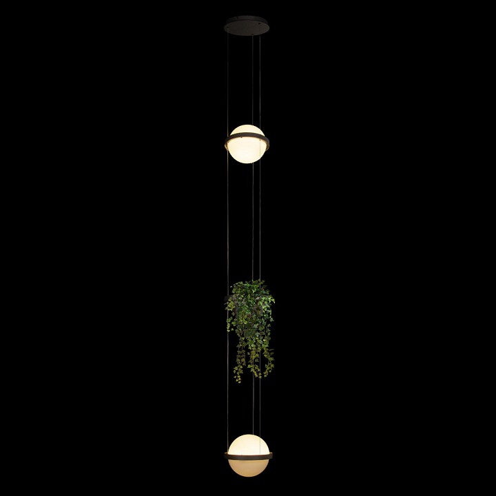 Подвесной светильник loft it jardin 10121/2p dark grey