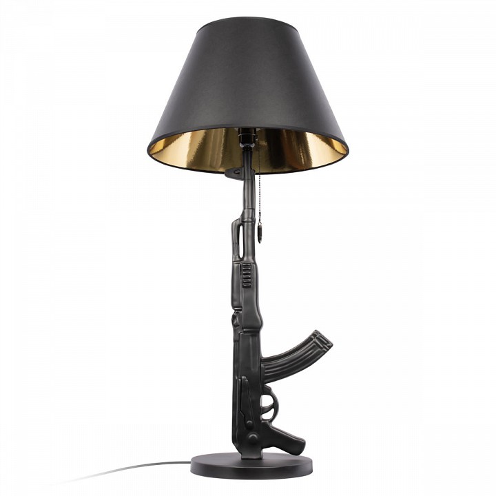 Настольная лампа декоративная loft it arsenal 10136/b dark grey