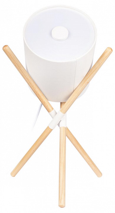 Настольная лампа декоративная loft it bobbin 10245t white