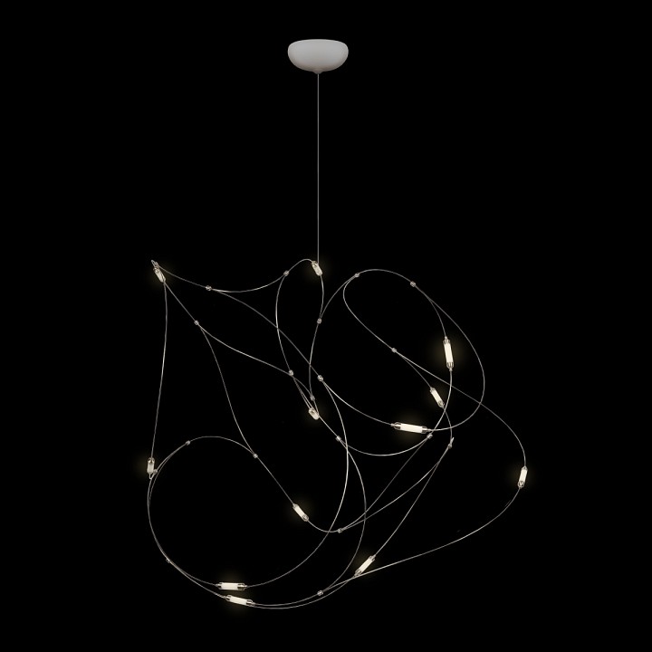 Подвесная люстра loft it flock of light 10309/11 cr