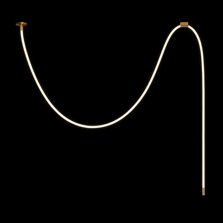 Подвесной светильник loft it thread 10388a brass
