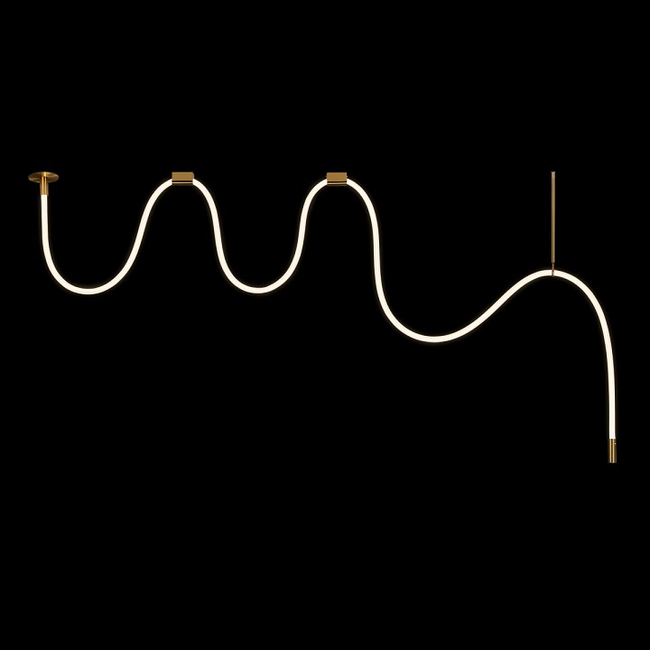 Подвесной светильник loft it thread 10388b brass