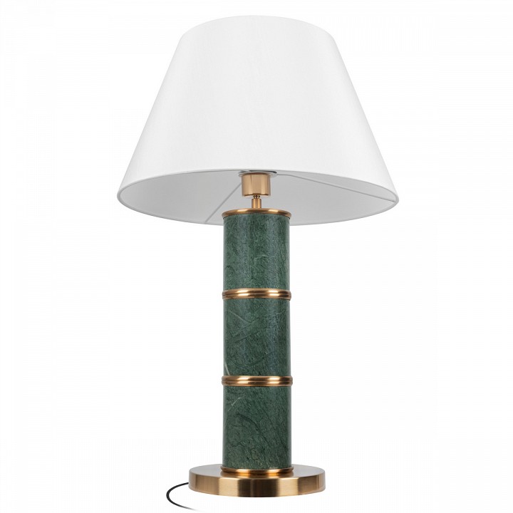 Настольная лампа декоративная loft it malachite 10447t