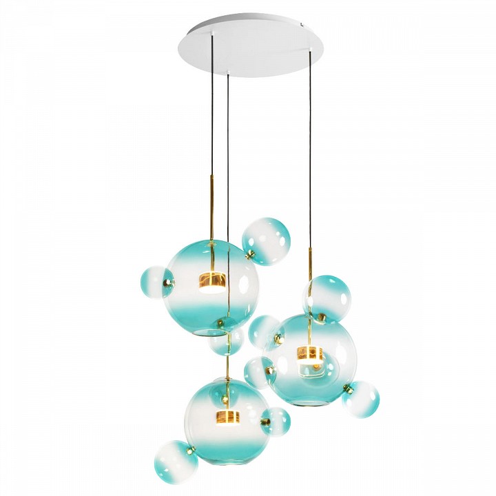 Подвесной светильник loft it bolle 2027-d3 blue