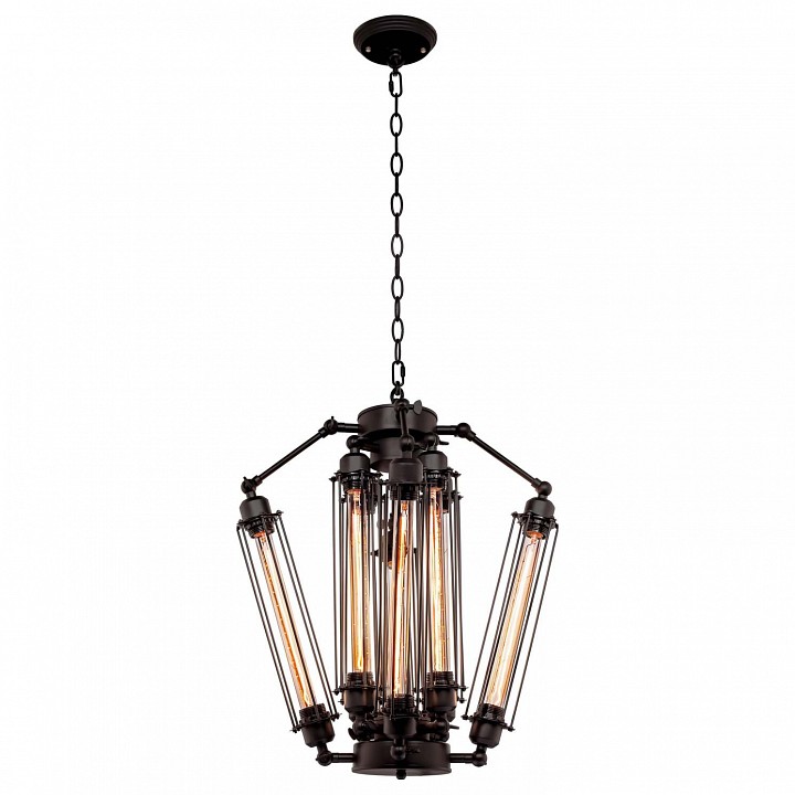 Подвесная люстра loft it loft industrial cage loft1136