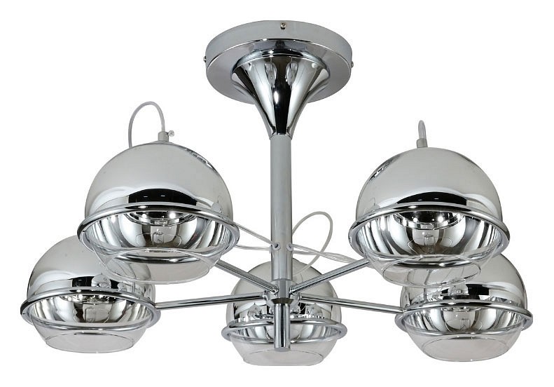 Люстра на штанге lumina deco veroni ldc 1029-5 chr