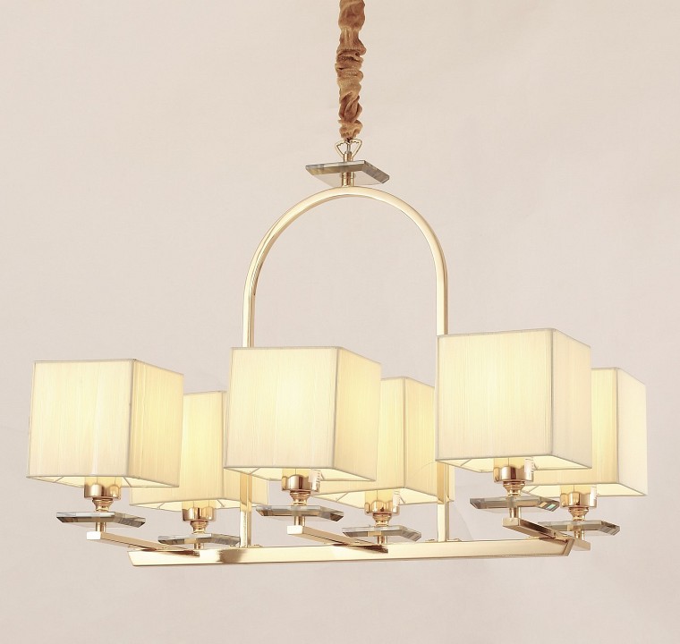 Подвесная люстра lumina deco liniano ldp 17100-6 gd