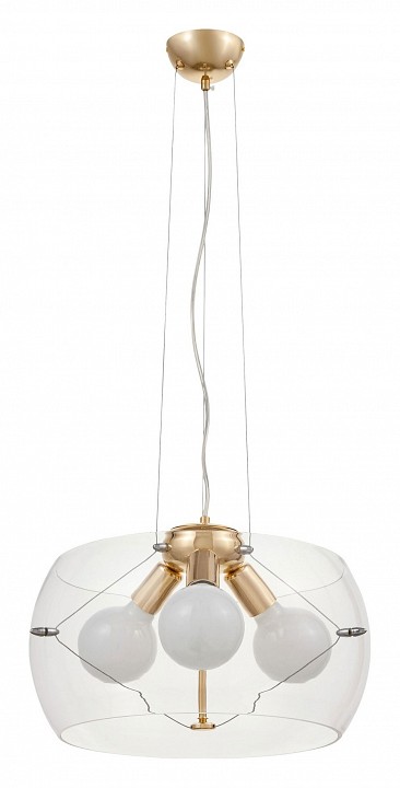 Подвесной светильник lumina deco globo ldp 6018-400 pr+f.gd