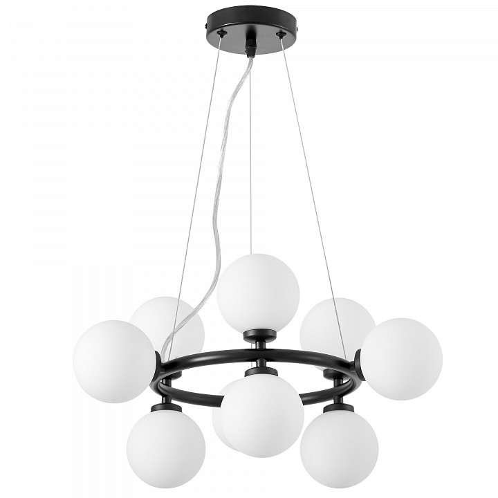 Подвесная люстра lumina deco marsiada ldp 6033-9 bk