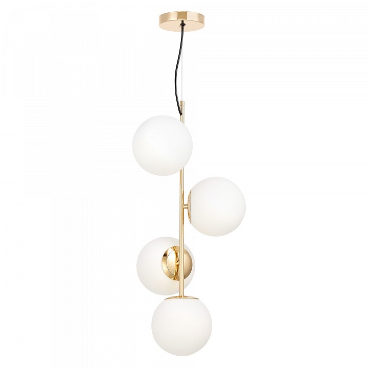 Подвесная люстра lumina deco stelvio ldp 6041-4 gd