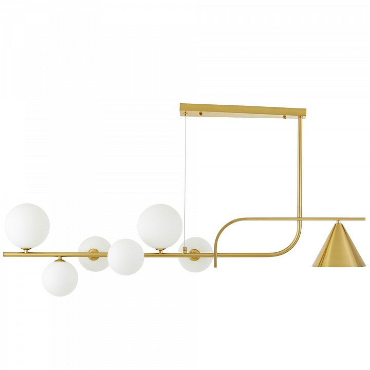 Светильник на штанге lumina deco amadeo ldp 7036-7 md+wt