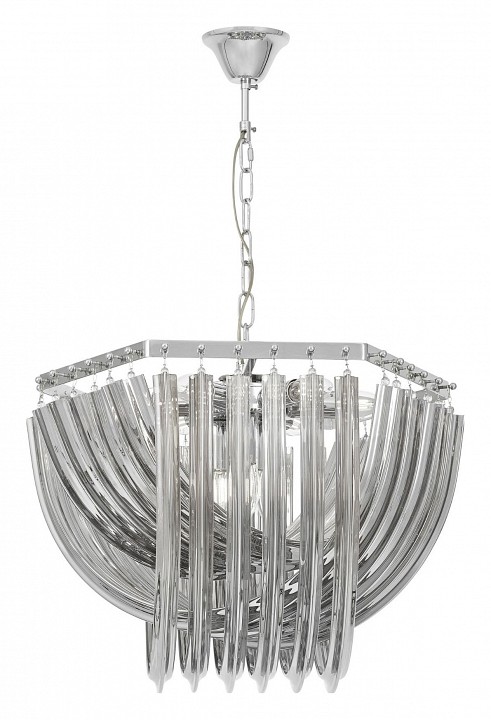 Подвесная люстра lumina deco boscone ldp 7044-550 chr+gy
