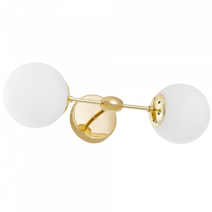 Бра lumina deco zodiak ldw 6001-2 gd+wt