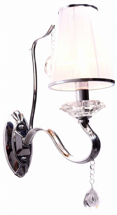 Бра lumina deco finezzia ldw 9267-1 chr