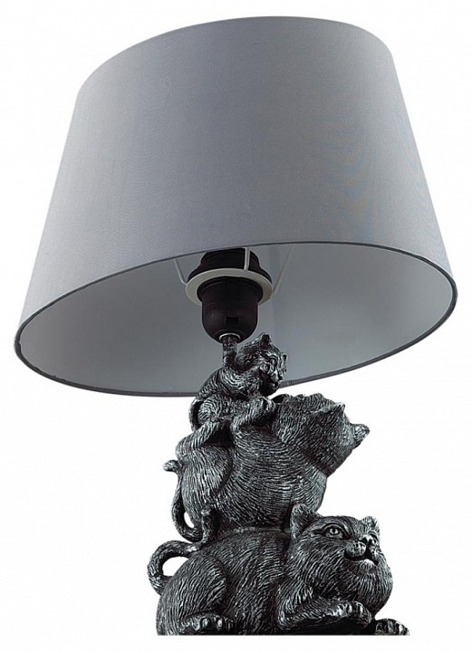Настольная лампа декоративная lumion catty 8128/1т