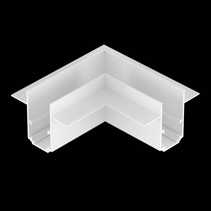 Соединитель угловой l-образный для треков встраиваемых lightstar uno 509246