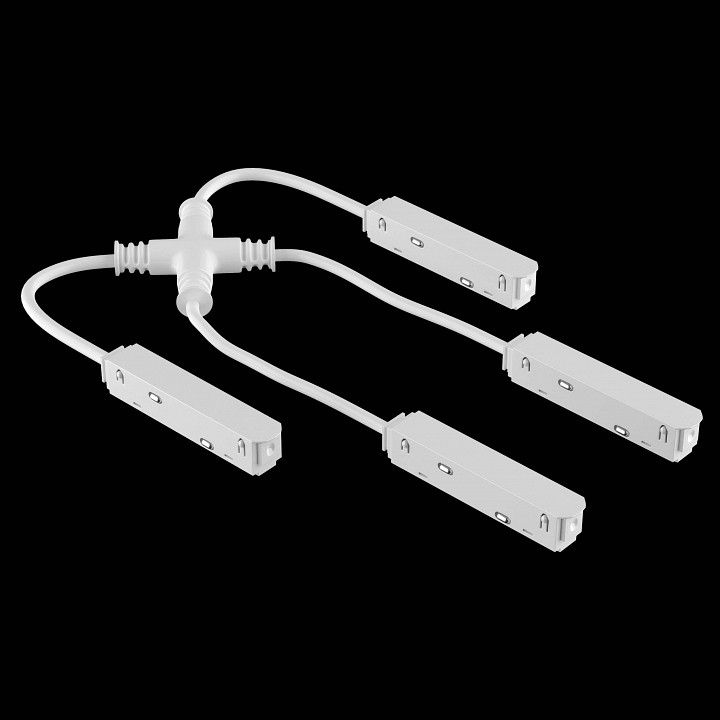 Токопровод x-образный центральный lightstar uno 509294w