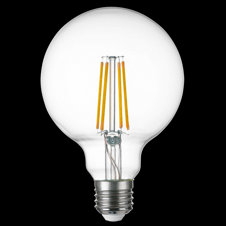 Лампа светодиодная lightstar g95 e27 8вт 3000k 933102