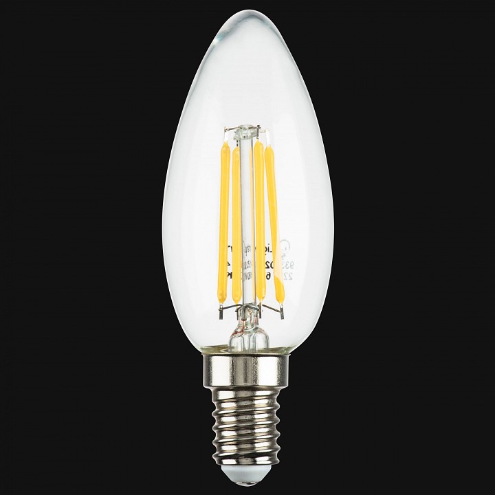 Лампа светодиодная lightstar c35 e14 6вт 3000k 933502
