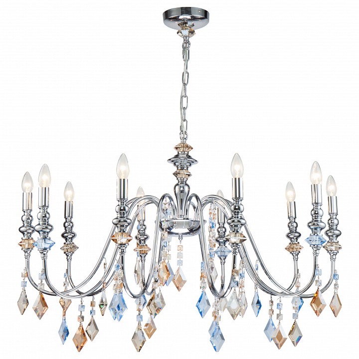 Подвесная люстра lucia tucci maya maya 4450.10 chrome