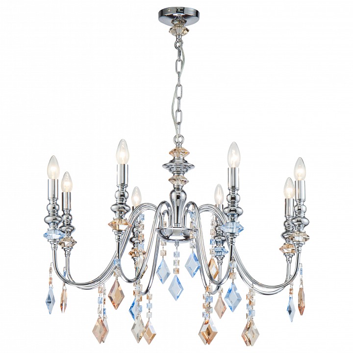 Подвесная люстра lucia tucci maya maya 4450.8 chrome