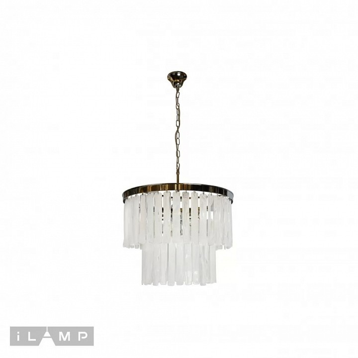 Подвесная люстра ilamp ice 10529-5+1p cr
