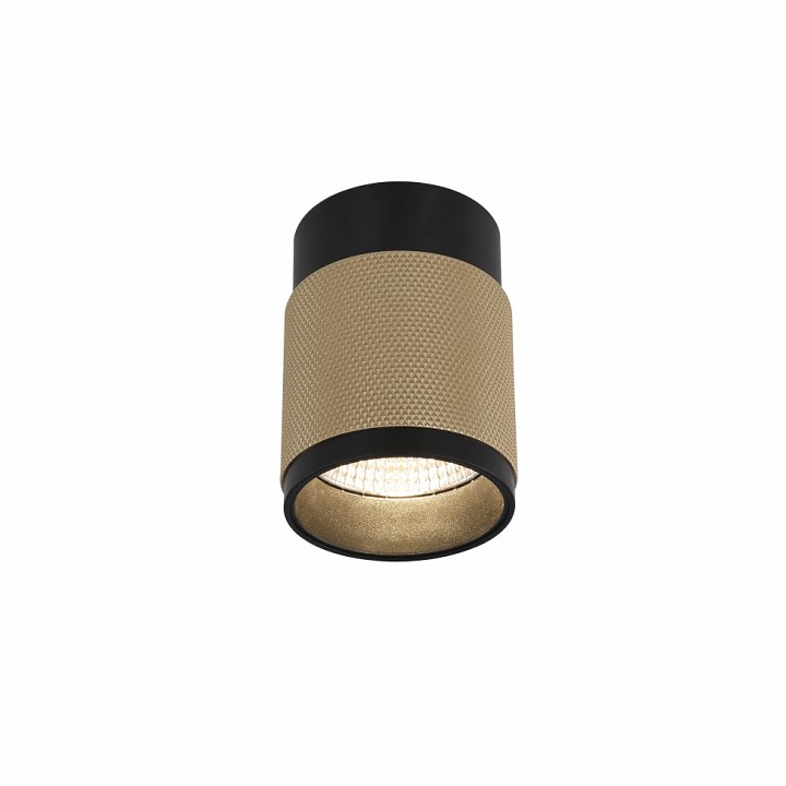Накладной светильник iledex delta 1955-10w-3000k-36 bk+br
