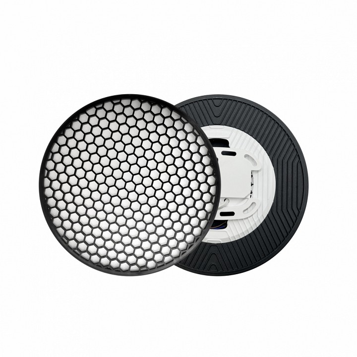 Накладной светильник iledex mercury 5555-36w-d212-3/4/6k-wh+bk