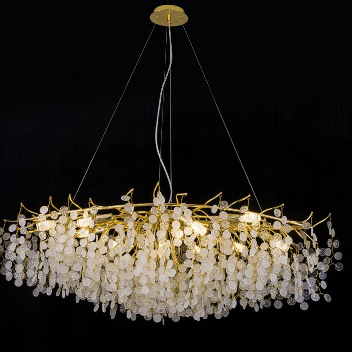 Подвесная люстра ilamp savage 7004-l1200 gd