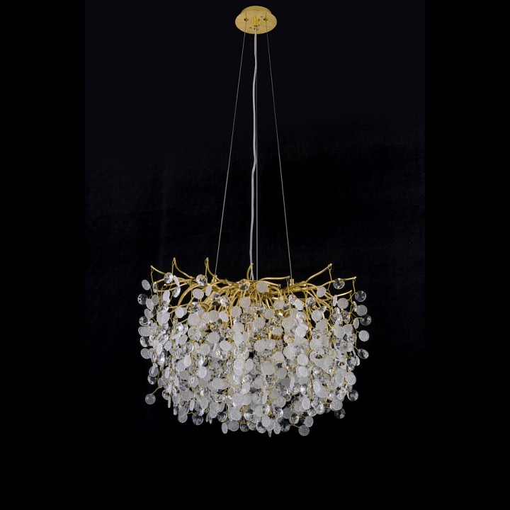 Подвесная люстра ilamp savage 7204-d600 gd