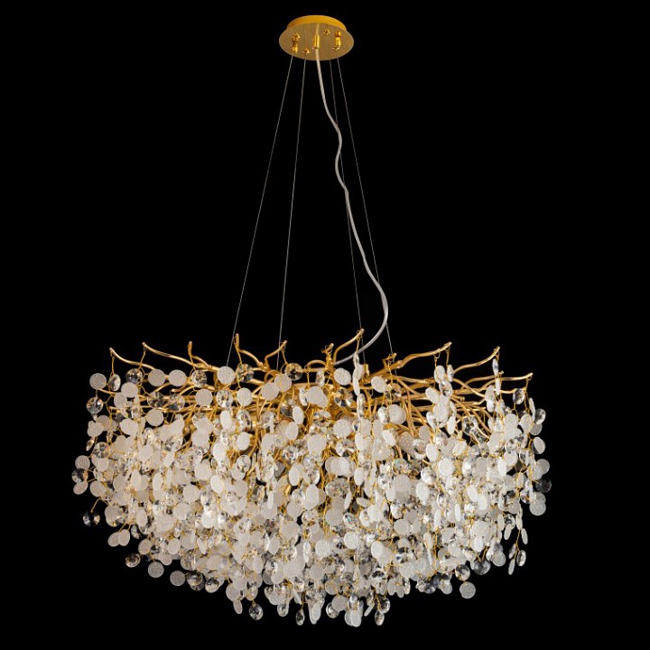 Подвесная люстра ilamp savage 7204-d800 gd