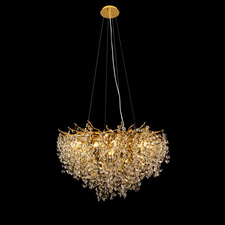 Подвесная люстра ilamp savage 8005-d800 gd