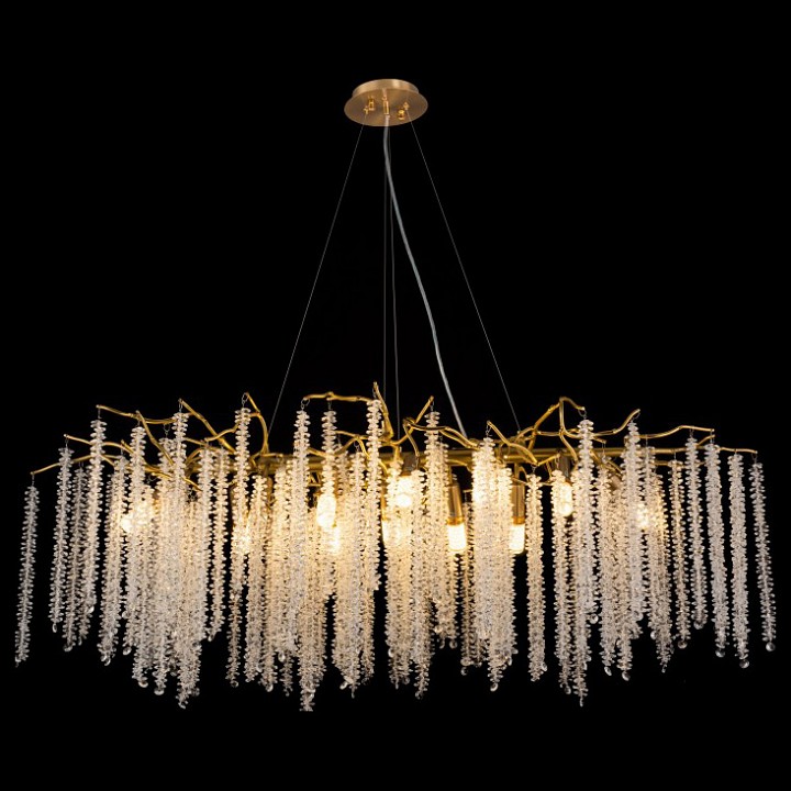 Подвесная люстра ilamp savage 8813-l1200 gd