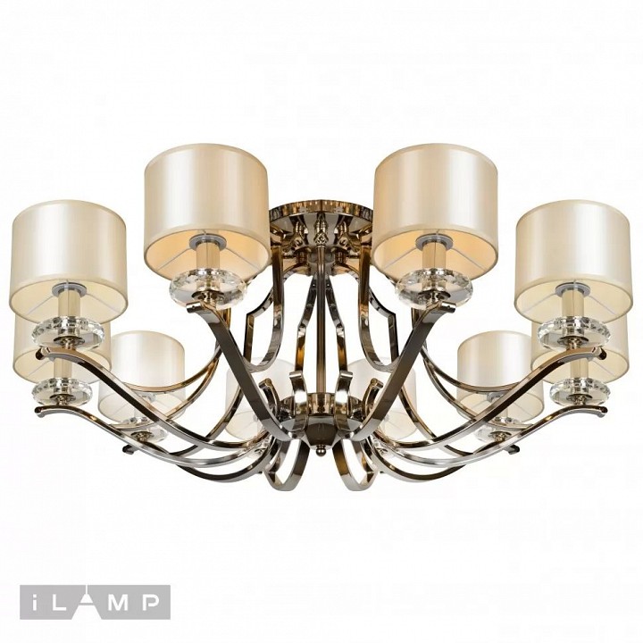 Люстра на штанге ilamp london 88389/10 cr