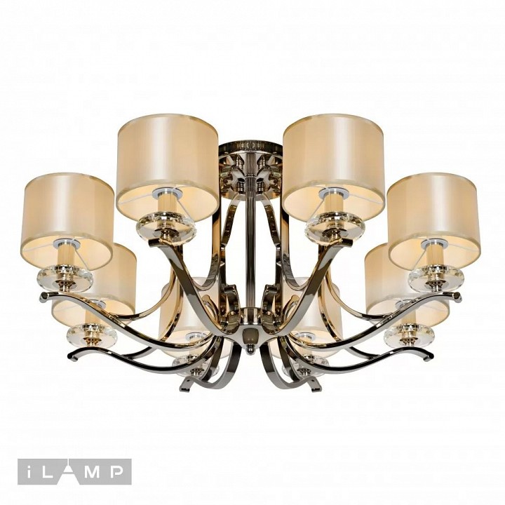 Люстра на штанге ilamp london 88389/8 cr