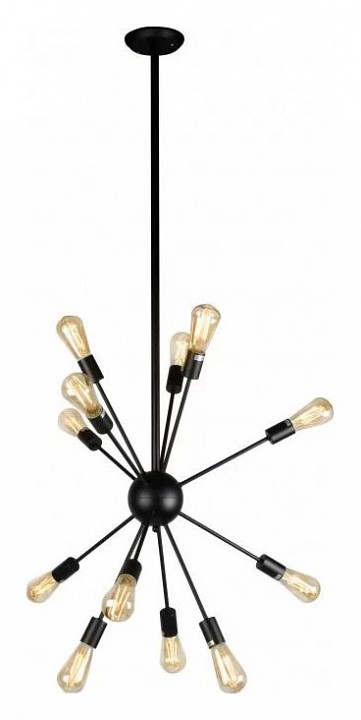 Люстра на штанге ilamp spider loft209-12b