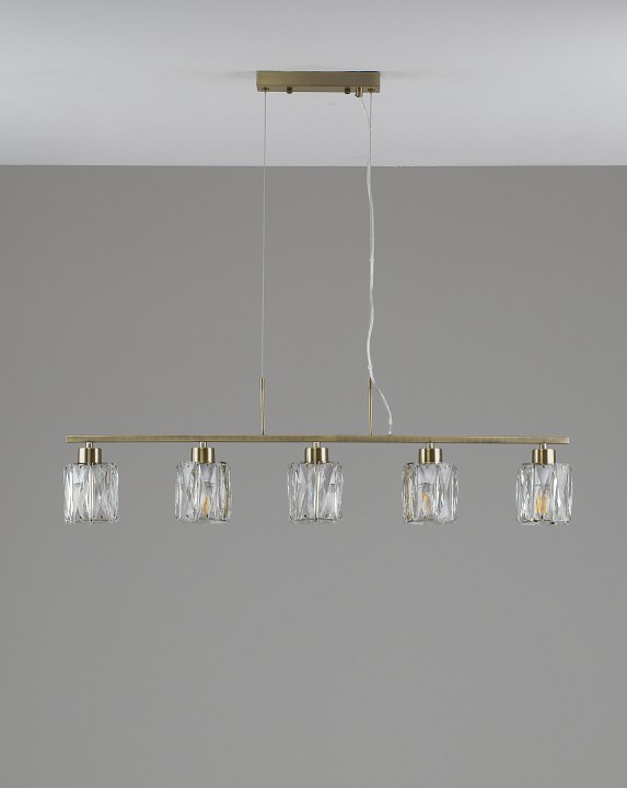 Подвесная люстра moderli prismique v11683-5p