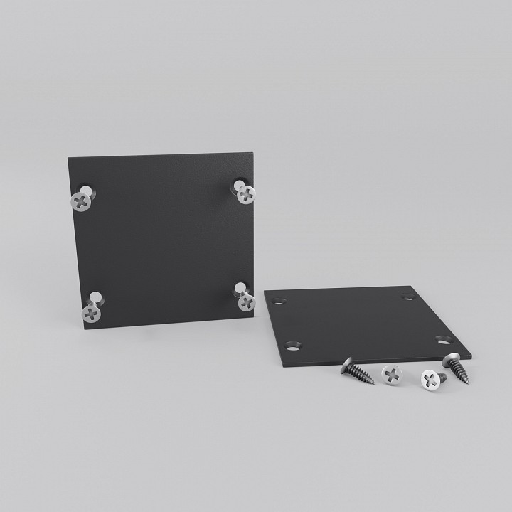 Заглушка для профиля maytoni led strip alm-3535r-ec