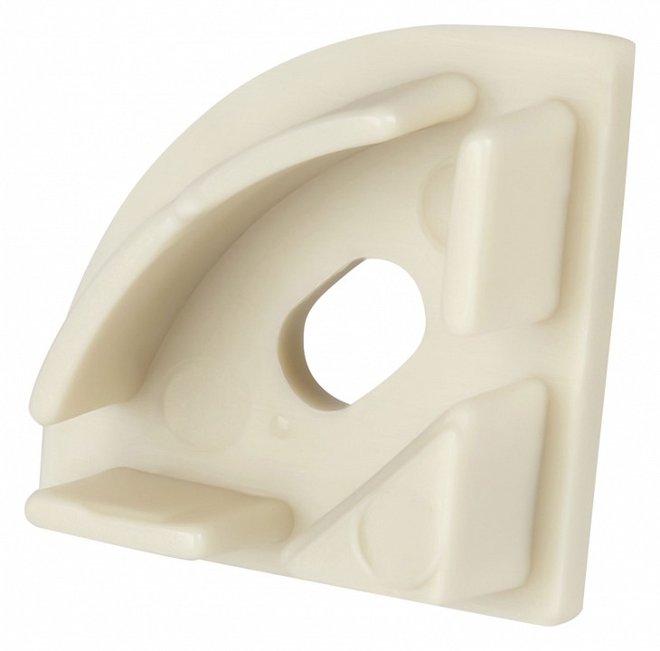 Заглушка для профиля с отверстием maytoni alm008ec