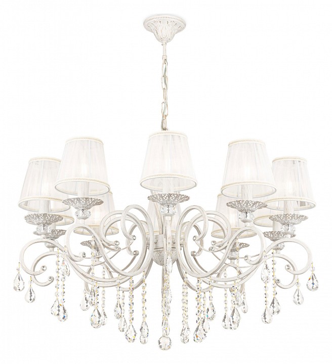 Подвесная люстра maytoni grace arm247-10-g