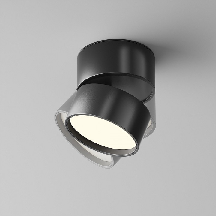 Накладной светильник maytoni onda c024cl-12w3k-b-1