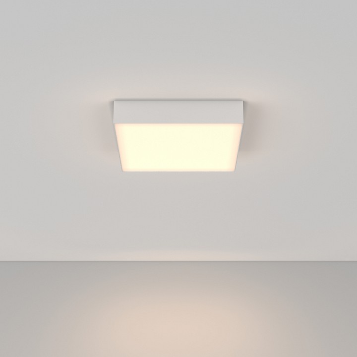Накладной светильник maytoni zon c032cl-36w3k-sq-w