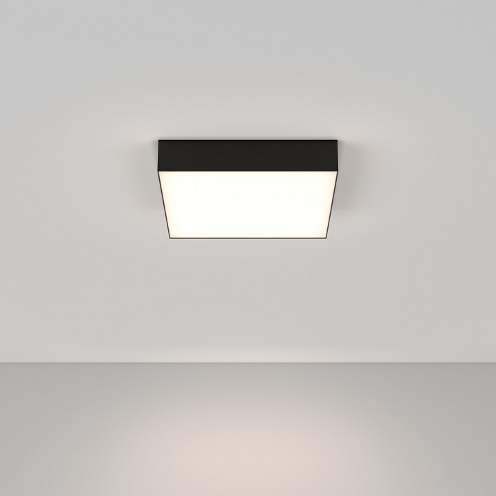 Накладной светильник maytoni zon c032cl-36w4k-sq-b