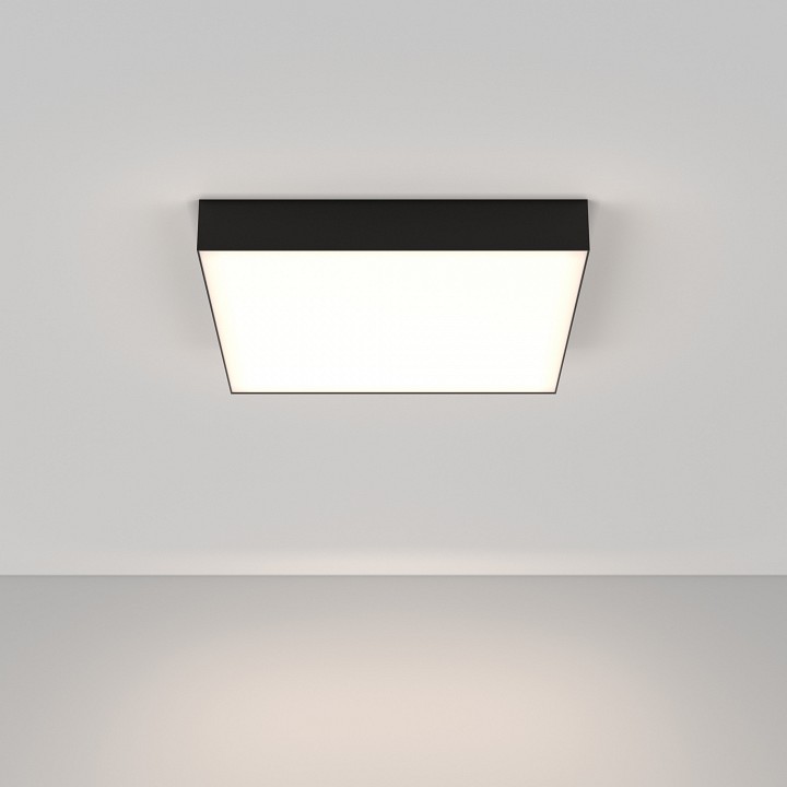 Накладной светильник maytoni zon c032cl-45w4k-sq-b