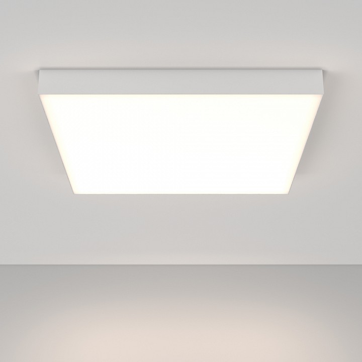 Накладной светильник maytoni zon c032cl-90w4k-sq-w